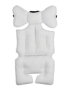 1pc Multi-Use Infant Car Seat & Stroller Liner, Infant Car Seat Pad,Super Soft & Thick Cotton Cushion - Multicolor - View 8