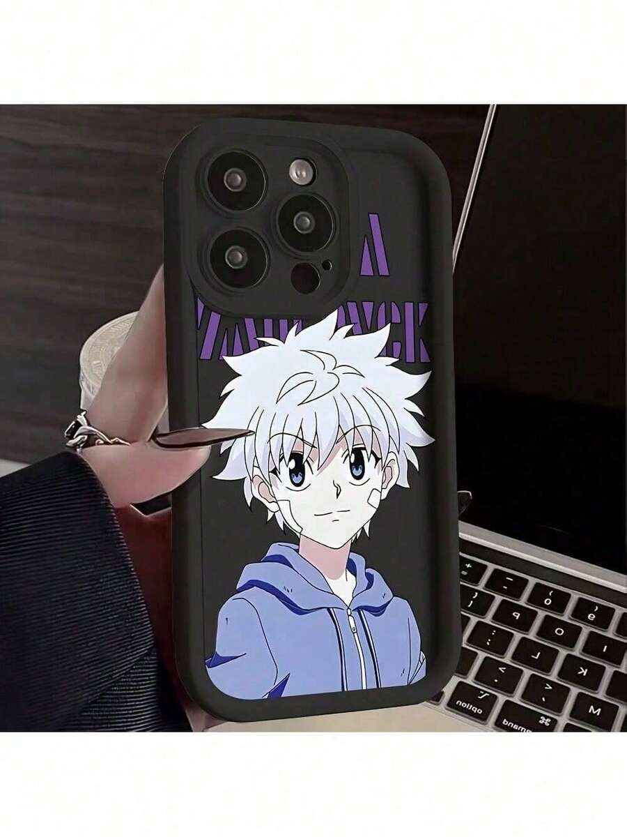 Fast EU Shipping (DE & ES)Bezaubernde Anime-Themen Handyhülle geeignet für iPhone Modelle 16, 15, 14, 13, 12, 11 Pro Max, Mini, XR, XS, X, 7 und 8 Plus, entworfen mit einem flexiblen TPU-Rücken für verbesserte Fallsicherheit. - Khaki - Übersicht 1