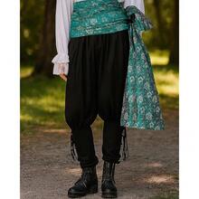 ThePirateDressing Pirate Medieval Renaissance Halloween Costume Large Sash,Brocade#52(LinedWithSatinFabric) - 錦緞#52(緞面襯裡) - 查看 3
