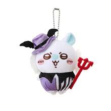 Miniso 千川幻想馬戲團 Momo 毛絨吊飾：舒適親膚短毛絨材質，逼真可愛惡魔設計（蝙蝠耳帽子 + 三叉戟道具 + 俏皮表情），金屬鍊條，適用於多種場景（鑰匙圈/包包掛飾/桌面擺飾），高品質工藝，可用作節日裝飾和動漫周邊禮物 (1件) - 彩色 - 查看 8