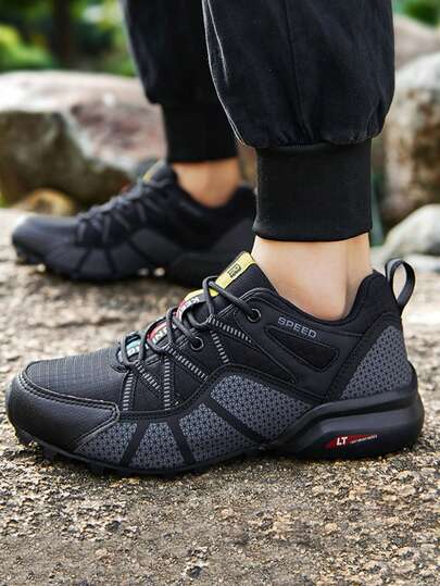 Men's Hiking Shoes, Casual Mountain Biking Shoes, Outdoor Sports Shoes