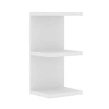 3/5-Tier Floating Wall Shelf Unit For Wall Decor & Makeup Vanity - White Narrow Cute Display Storage Shelf For Small Spaces, Decorative Vanity Shelf Room Decor - 混合色 - 查看 14