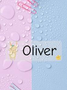 1-240pcs Personalized Name Labels - Transparent Labels, Waterproof & Oilproof Stickers, Custom Text Labels, Cute Pattern Labels, For Back To School, Lunch Boxes, Water Bottles, Backpacks, Gym Bags, School, Kindergarten, Daycare, Camp Essentials