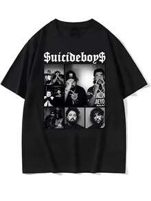 HYGV22DCV Suicideboy Era Tour T Shirt Sudadera Vacation Outfits Women  Valentine Outfits For Women Valentine's Day Winter Clothes For Women Summer Valentine's Day Outfit Valentines Day Dress Valentines Clothes Valentine Outfits For Women Valentine's Day Mardi Gras Outfit Women Valentines Day Outfit  Wedding Valentines Day  Conjunto De Mujeres Elegantes Camiseta Summer Outfits For Women Vacation Outfits Women Summer Summer Clothes Spring Outfits For Women Summer Tops - màu đen - Xem 1