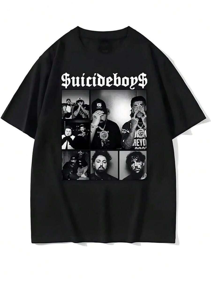 HYGV22DCV Suicideboy Era Tour T Shirt Sudadera Vacation Outfits Women  Valentine Outfits For Women Valentine's Day Winter Clothes For Women Summer Valentine's Day Outfit Valentines Day Dress Valentines Clothes Valentine Outfits For Women Valentine's Day Mardi Gras Outfit Women Valentines Day Outfit  Wedding Valentines Day  Conjunto De Mujeres Elegantes Camiseta Summer Outfits For Women Vacation Outfits Women Summer Summer Clothes Spring Outfits For Women Summer Tops - màu đen - Xem 1