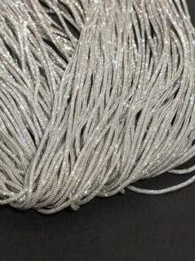 Approx. 4mm Rhinestone Trim Crystal Ribbon, For DIY Hairbands, Clothing Bows, Bracelets, Necklaces; Decorative Supply For Shoelaces & Bag Straps - Diamond Model - View 4