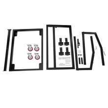 ZhdnBhnos Panel Handler Cart And Shop Stand, Tilting Panel Carts LBS Mobile Base Steel Stand Workbench Contains Rubber Swivel Casters, Lumber Furniture Workshop Warehouses Garage, Black - 變體,1 - 查看 9