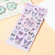 1张2026新款日系动漫可爱卡通周边贴纸，趣味漂浮贴纸，高美感，多巴胺少女心形可爱可爱可爱可爱有趣 - 彩色 - 查看 7