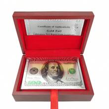 奢华金箔可水洗扑克牌，金银美元欧元网格设计，家庭聚会娱乐道具，跨境兼容套装 - 彩色 - 查看 16