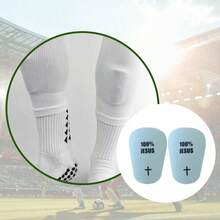 1 Pair Mini Master Soccer Shin Guards, Cross Design, Comfortable Fit, Lightweight & Comfortable Soccer Gear, Unisex - Suitable For Soccer Training & Match - Cross Series - View 4