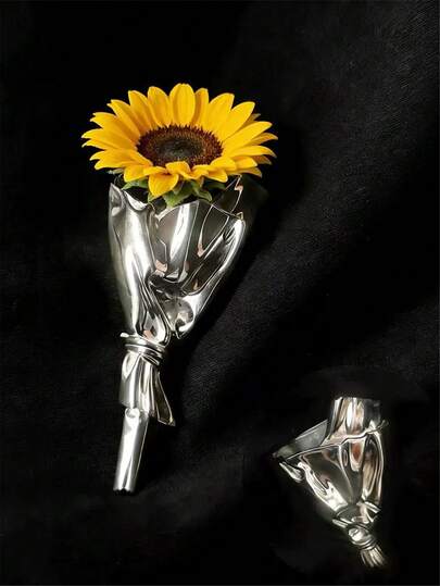 Elegant ny vintagebukettbrosch, fritt val av blombrosch, utsökt kreativ corsage, midja, modern klänningsbrosch, present till älskare och mor (blommor ingår ej)