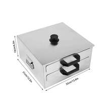 HOHOBLA LOYALHEARTDY-BTG 2 Layer Manual Cantonese Rice Noodle Rolls Machine Stainless Steel Food Steamer - Default - View 3