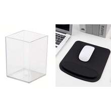 Ergonomic Computer Gaming Mouse Pad, EVA Non-Slip Base, Easy To Clean - Comfortable Palm Rest Pad, Suitable For Home And Office Desk Accessories, Office Supplies, Desk Accessories, Mouse Pad, Desktop Mouse Pad