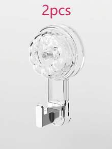 豪华吸盘式墙钩，浴室粘性毛巾架，免钻孔，防水，重型 - 彩色 - 查看 14