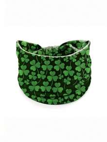 1/3pcs St. Patrick's Day Headband Irish Clover Elastic Headwrap Hair Band Headpiece - Perfect Gift For Friends
