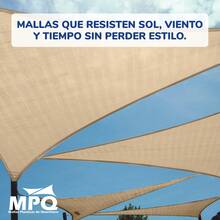 TendenciaMalla Triangle Shade Sand 1.5basex2x2 Raschel 90 VelariaCalidad premium - 1 - Ver 11