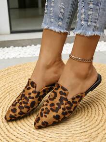 Brown Leopard Print