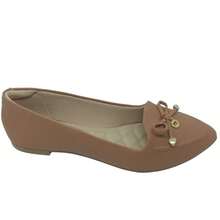 Moleca Women's Flat Shoe With Sophisticated Design And Bow - 裸體 - 查看 2