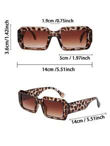 4副男士塑料几何全框个性现代简约风格四季皆宜，永不过时，完美基础时尚眼镜组合，适合街头拍照、海滩派对、钓鱼、驾驶、划船、户外休闲活动装饰。 - 彩色 - 查看 8