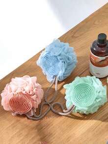 Valentine's Day 2-In-1 Massage Shower Flower, Multi-Functional Shampoo & Body Wash - Multicolor - View 9