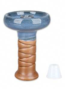 1pc Handmade Pointed Hookah Bowl, Made Of Original Clay Glaze, Practical Hookah Accessory, Easy To Smoke, Smooth Inhalation, Large Capacity Design For Better Hookah Experience. - one-size - View 15