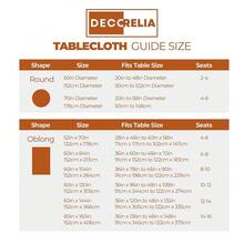 Waterproof Round Tablecloth For Round Dining Table, Decorative Rustic Soft Table Cloths Cover Farmhouse Indoor Outdoor Use For Holiday,Wedding,Kitchen, 70 Inch,Round (4-6 Seats),Burnt Orange,BurntOrange70inchRound - 焦橙色70吋圓形 - 查看 6