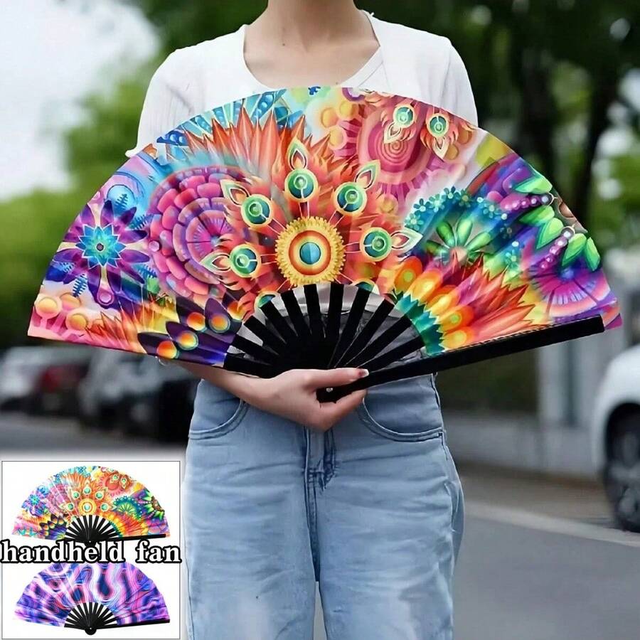 Quạt xếp cổ điển (2 chiếc/1 chiếc), Quạt Kung Fu, Quạt xếp cỡ lớn, Quạt trang trí, Quạt nhiều màu, Quạt phát sáng trong bóng tối, Quạt xếp, Quạt xếp cỡ lớn phát sáng UV, Quạt biểu diễn, Quạt cầm tay UV nhiều màu, Quạt nhiều màu, Quạt sáng tạo, Quạt Kung Fu vải phản quang, Trang trí và phụ kiện nhà cửa, Đồ dùng tiệc tùng, Nhu yếu phẩm hàng ngày