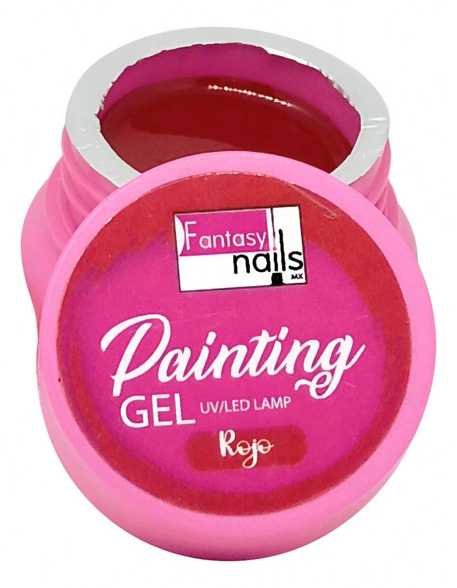TendenciaGel Painting Fantasy Nails , Decoracion Uñas Color A ElegirCalidad premium - Pintura oro rosa - Ver 1