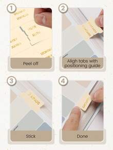 75pcs Unisex Bible Tabs, Pink Bible Tabs, Bible Book Tabs, Bible Study Tabs, Bible Index Tabs, Bible Study Supplies, Perfect Gift - Champagne - View 7