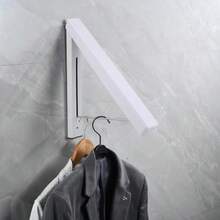 CYPNTendedero De Pared Plegable con Varilla De Acero Inoxidable Soporte para Ropa Extensible para Baño Balcón Y Hogar Mini Estante para SecadoFashion - 219727475 - Ver 7