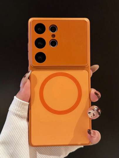 Funda protectora con marco de metal magnético para Galaxy S25 Ultra/S26 Ultra, accesorios de cubierta anti-caída para Galaxy S23 Ultra/S24 Ultra