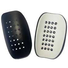 Breathable Football Shin Guards PP Material Durable Anti- Collision Soccer Sports Competition Unisex Fits Calf - Hard Shell With Ventilation Holes - View 6