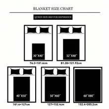 [Soft Vintage Celestial Throw Blanket] Vintage Celestial Moon And Stars Print Flannel Throw Blanket, Soft, Cozy, Comfortable, Digital Print Polyester Knit, With All-Season For Sofa, Bed, Office, Camping, Travel, Gift, Cozy Flannel Blanket - Multiple Sizes Available, Ultra Soft For Sofa/Bed, Winter Necessity - 彩色 - 查看 3