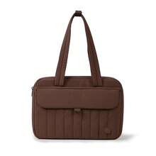 Laptop Bag Laptop Sleeve Laptop Bag Women Fit 14 16 Inch Laptop Case Shoulder Bag For Women Lightweight WaterResistant Laptop Protection For Travel Work Leisure - HazelnutBrown14Inch - View 1