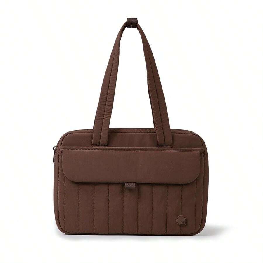 Laptop Bag Laptop Sleeve Laptop Bag Women Fit 14 16 Inch Laptop Case Shoulder Bag For Women Lightweight WaterResistant Laptop Protection For Travel Work Leisure - HazelnutBrown14Inch - View 1