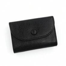 Ultra-Thin Coin Purse, Fashionable Short Minimalist Small Wallet, Unisex Card Holder & Coin Pouch