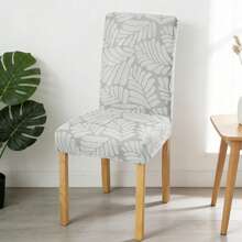 Kitchen Chair Covers - Light Grey - View 5