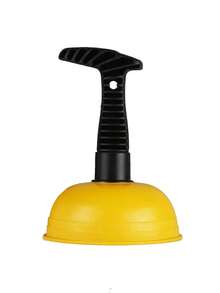 1pc Heavy Duty Sink Drain Pump, Manual Pipe Cleaner With Sink Insertion End, Suitable For Unclogging Pipes In Kitchen, Bathroom, Toilet, Shower, Residential And Commercial Use, Compact Design, Sturdy Construction, Household Cleaning - Multicolor - View 14