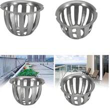 ASHATA 2 Piezas de Acero Inoxidable de Forma Redonda Antibloqueo de Drenaje de Techo Drenaje de Piso para Jardn Balcn para Patio (75 mm/3 Pulgadas) - 75 mm/3 pulgadas - Ver 9