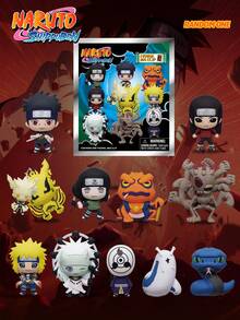 Viz Media 1pc Official Authorized Blind Box 3D Anime Character Keychain Mystery Blind Box, Random 1 Of Hashirama, Neji Or Surprise, PVC Keychain Pendant, Decoration For Phone, Wallet, Bag, Christmas/Birthday Gift - Multicolor - View 4