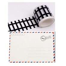 道路和纸胶带；创意道路和铁路纸质DIY设计轨道贴纸