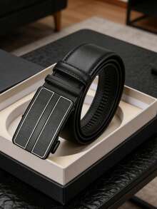 男士自动扣皮带 多功能商务高端皮带 多功能裤带 TPU 轻奢 - 彩色 - 查看 1