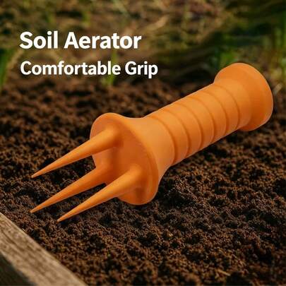 Reusable Soil Aerator Tool For Potted Plants, Home Gardening Tool