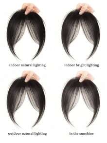 This Fashionable Synthetic Wig Features An Elegant Side-Swept Bangs, Made With Heat-Resistant Fibers To Create A Stylish And Beautiful Appearance. The Voluminous Side Hair Helps Enhance Your Facial Contours, Making It An Ideal Choice For Women Of Different Backgrounds. - Multicolor - View 10