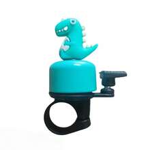 جرس دراجة بشكل ديناصور، صوت عالي 120 ديسيبل، جرس معدني متين - تأثير صوت الزئير للدراجات الجبلية والطرق، إكسسوار دراجة خارجي ممتع - متعدد الألوان - مشاهدة 16