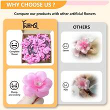 1pc 96 LED Cherry Blossom Tree Branch Lights For Wall,Cherry Blossom Lights With Remote,Timer,8 Lighting Modes,Flexible Willow Vine Twig Fairy Light,Floral Wall Decor For Bedroom Home,Halloween Christmas New Year Seasons Decor US Christmas Decorations Home Christmas Gifts Christmas Decor - Hồng - Xem 4