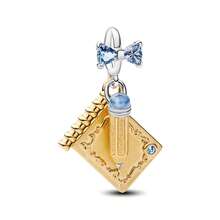 1 Pc Fashion Golden KEY High Heels Dangle Charm Silver Plated Fit Bracelet Necklace DIY Holiday Gift