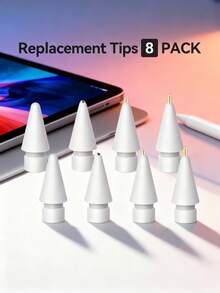 Replacement Nibs, Compatible With Apple Pencil 2nd Gen And 1st Gen/Apple Pencil USB-C, Wear-Resistant Precise Nib Set, Gift Box Packaging, Suitable For Gifting To Mothers, Family, Friends On Birthdays, Holidays, Etc. - Multicolor - View 10