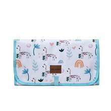 Portable Baby Diaper Changing Pad, Multi-Functional Waterproof Foldable Diaper Mat - Multicolor - View 12
