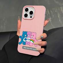 La colorida funda con espejo y estampado de ositos cariñosos te permite compartir alegría mientras mantienes tu teléfono elegante y protegido. Es compatible con  17,  16 Pro Max,  15 Pro Max,  13 y  12. Fabricada en TPU resistente, ofrece una excelente protección contra golpes y caídas. Esta encantadora funda es perfecta para regalar a familiares, amigos o seres queridos en cualquier ocasión, como cumpleaños, días festivos o simplemente porque sí. - Rosa - Ver 4